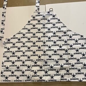 Dallas Cowboys Barbeque Themed Apron